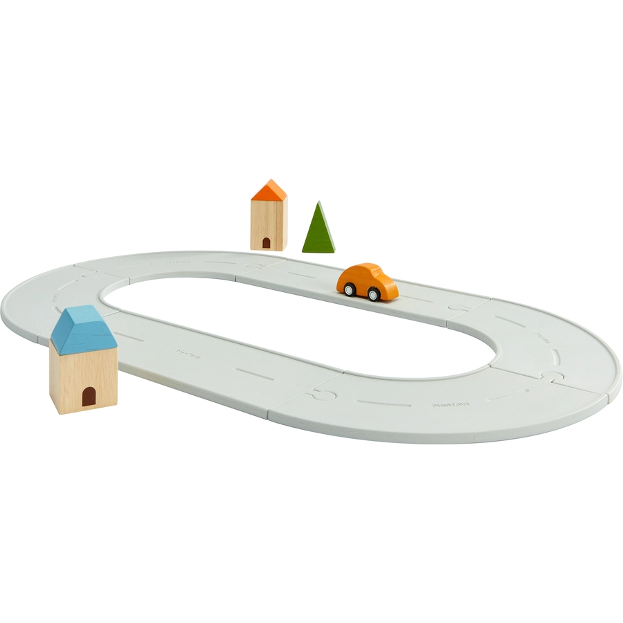 PlanToys Straßen und Schienen Set klein
