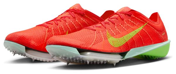 Chaussures d'Athlétisme Nike Victory 2 Orange Vert Homme