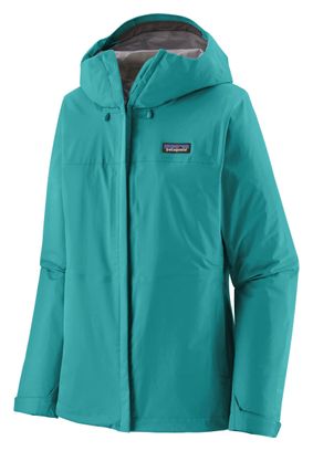 Veste Imperméable Femme Patagonia Torrentshell 3L Turquoise