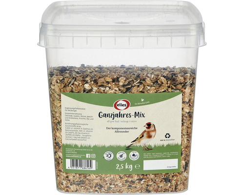 Vogelvoer Elles all-year mix 2,5 kg