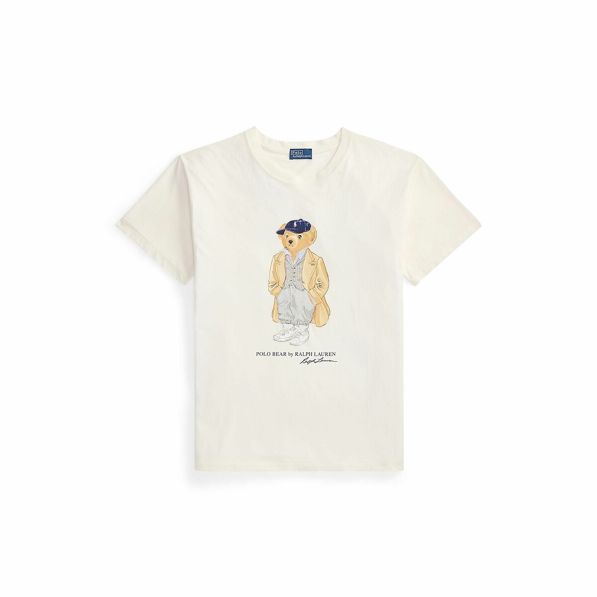 POLO RALPH LAUREN<br>Camiseta com ronde hals en korte mouwen, Cerveja
