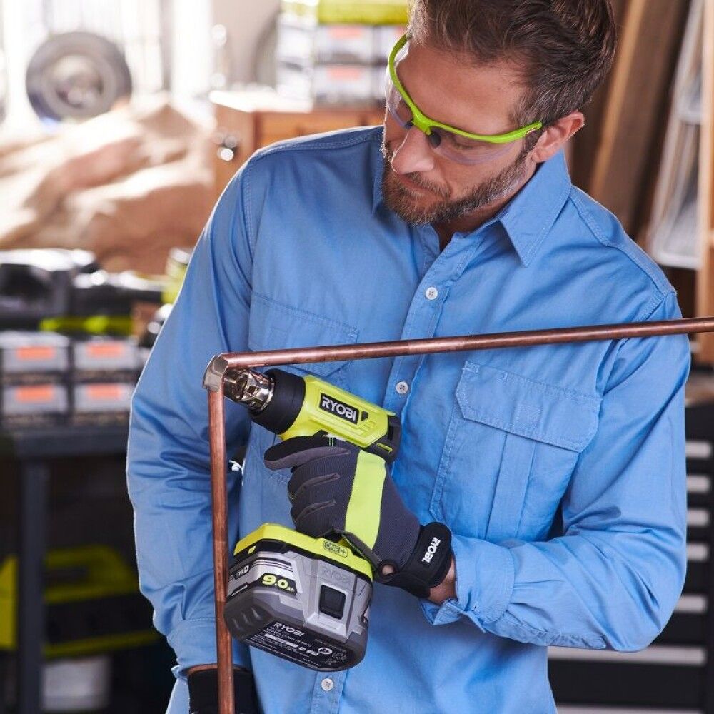 VARMLUFTPISTOL RYOBI 18V ONE+ R18HG-0 UTEN BATTERI