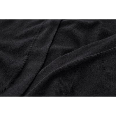Damen-Langstrickjacke, Schwarz