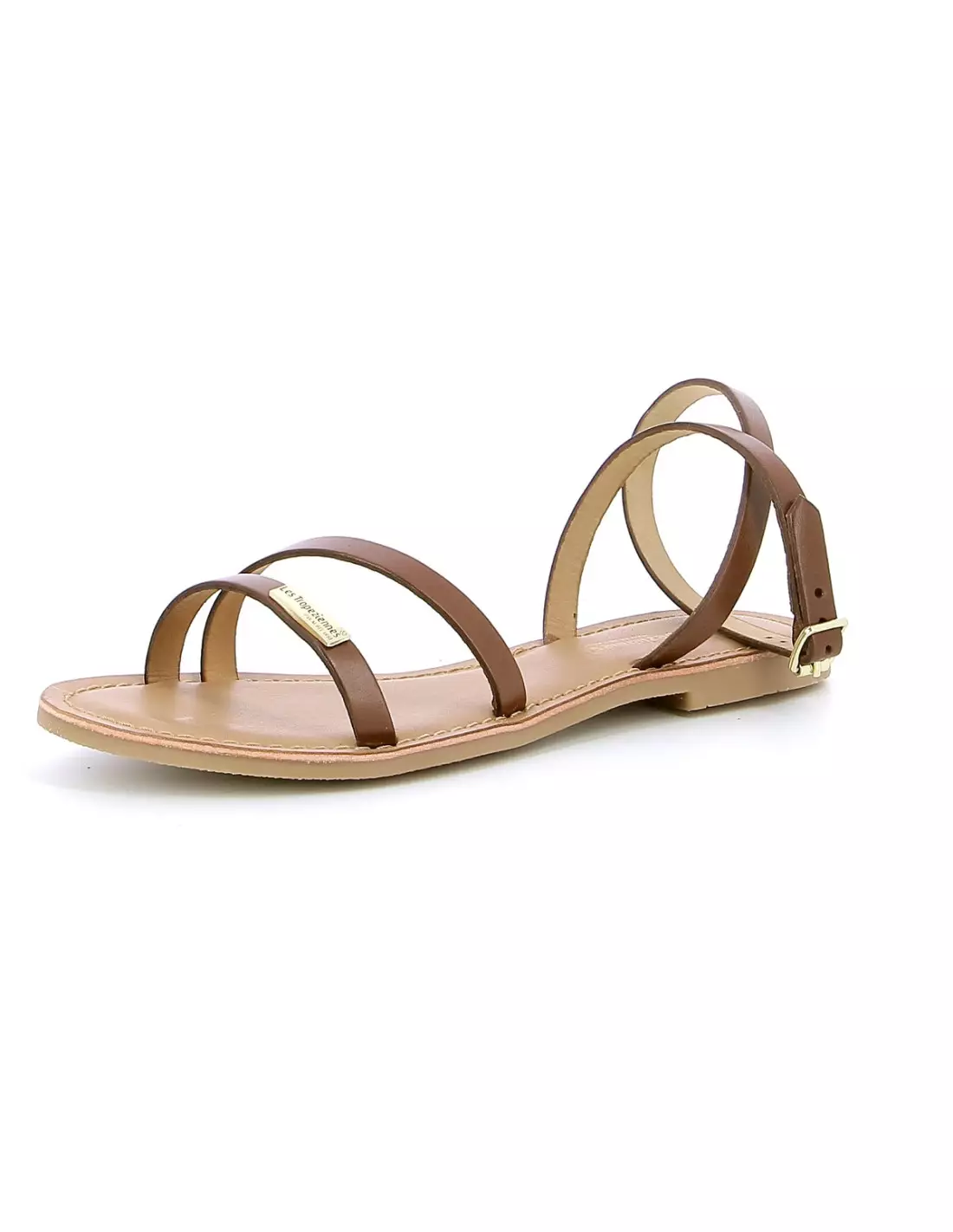 LES TROPEZIENNES HANAK - Sandales & nu-pieds Tan