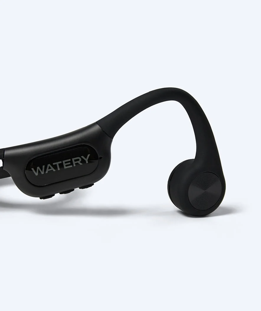 Watery vandtætte høretelefoner - S20 Vision - Sort