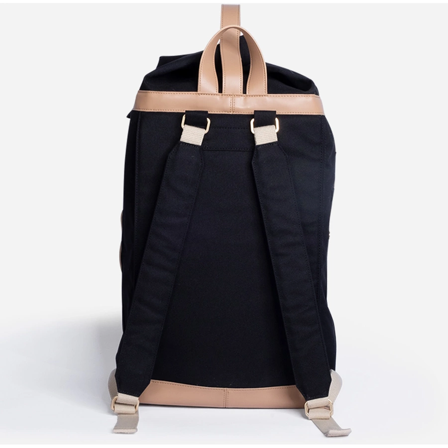 KAOS Weekend Bag schwarz  natur