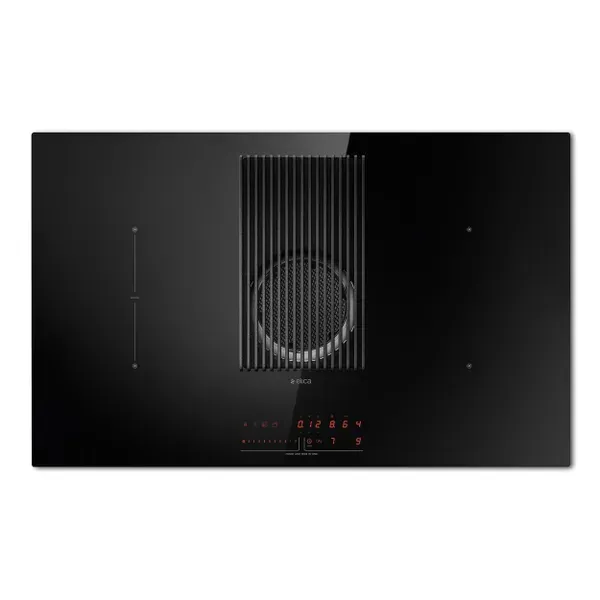 Elica NikolaTesla Prime  BL/F/83 - Induktionskogeplade med integreret emhætte - 830 mm. - Til Recirkulation