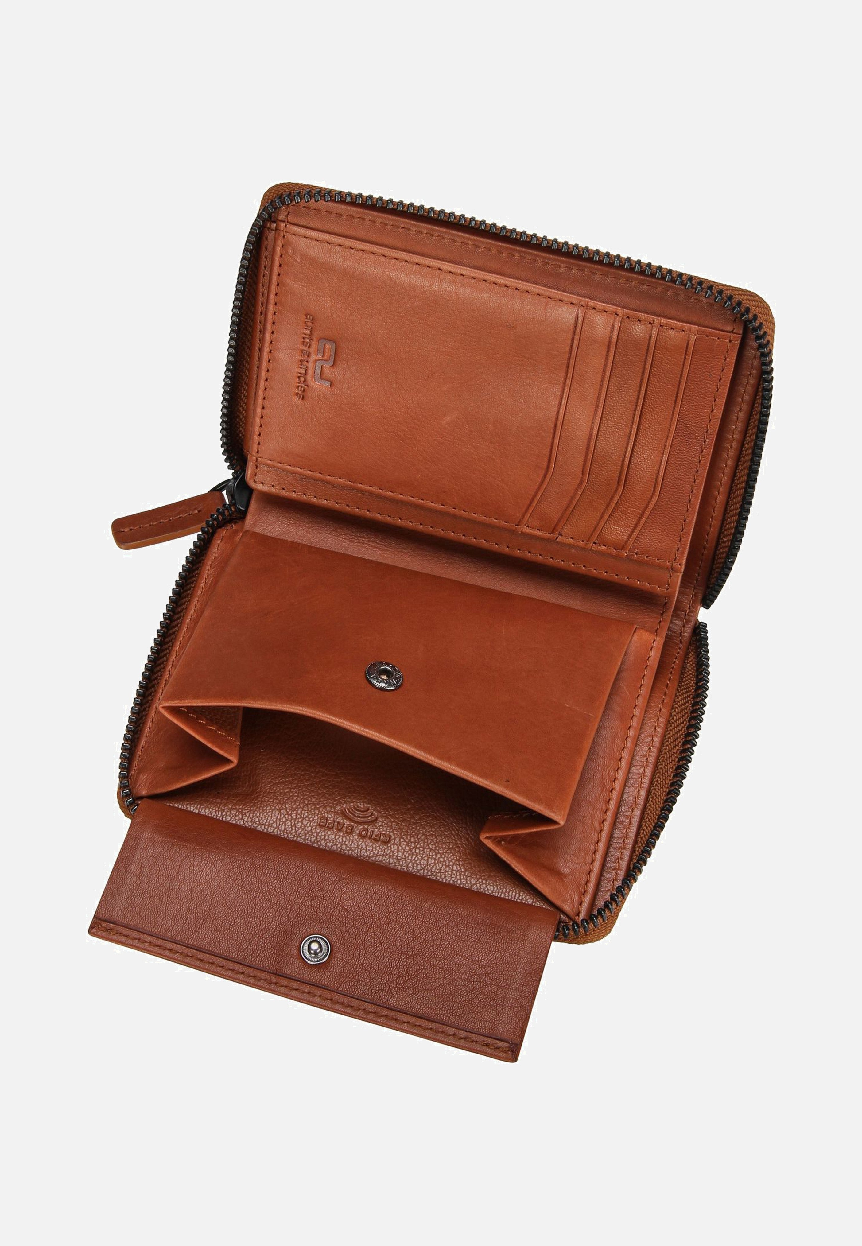 Eirik Cognac - Portemonnaie