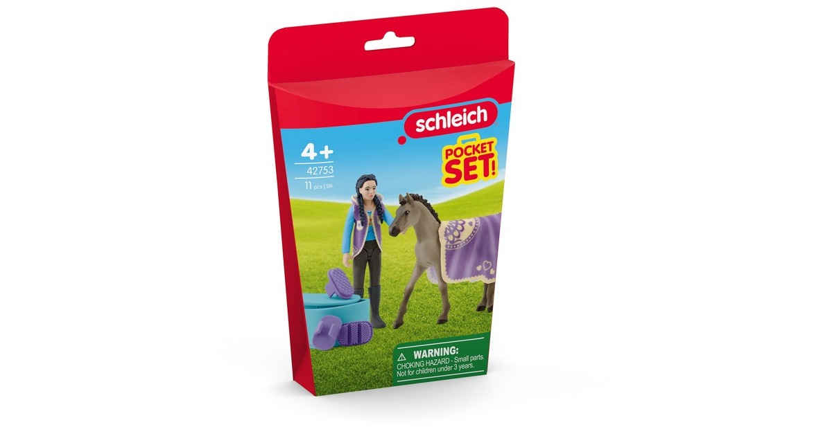 SchleichHorse Club - Schoonheidsset met Kim speelset  (42753)