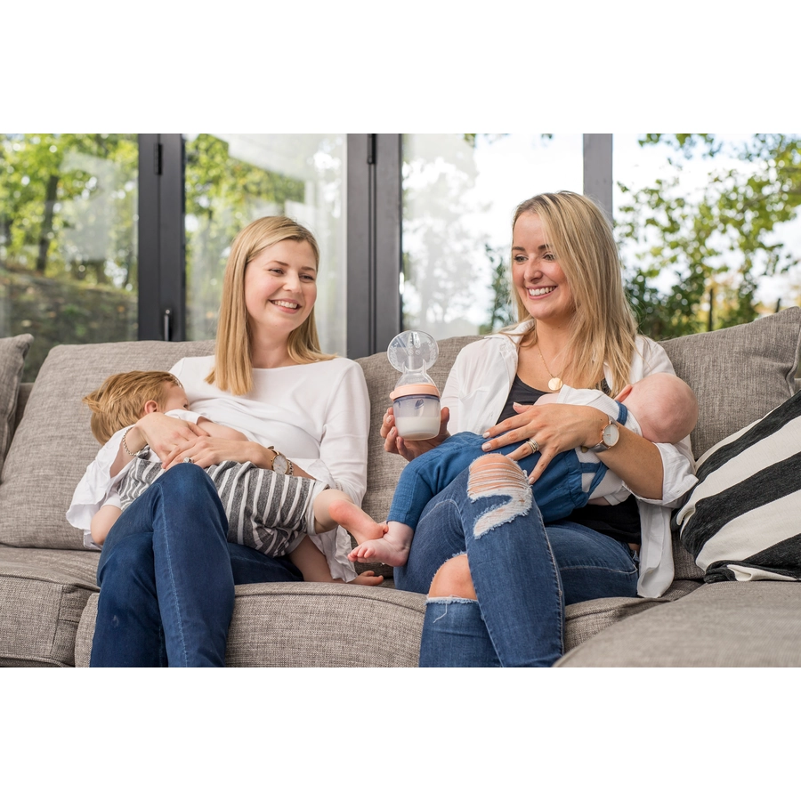 haakaa® Milchpumpe, Generation 3 Premium Set peach
