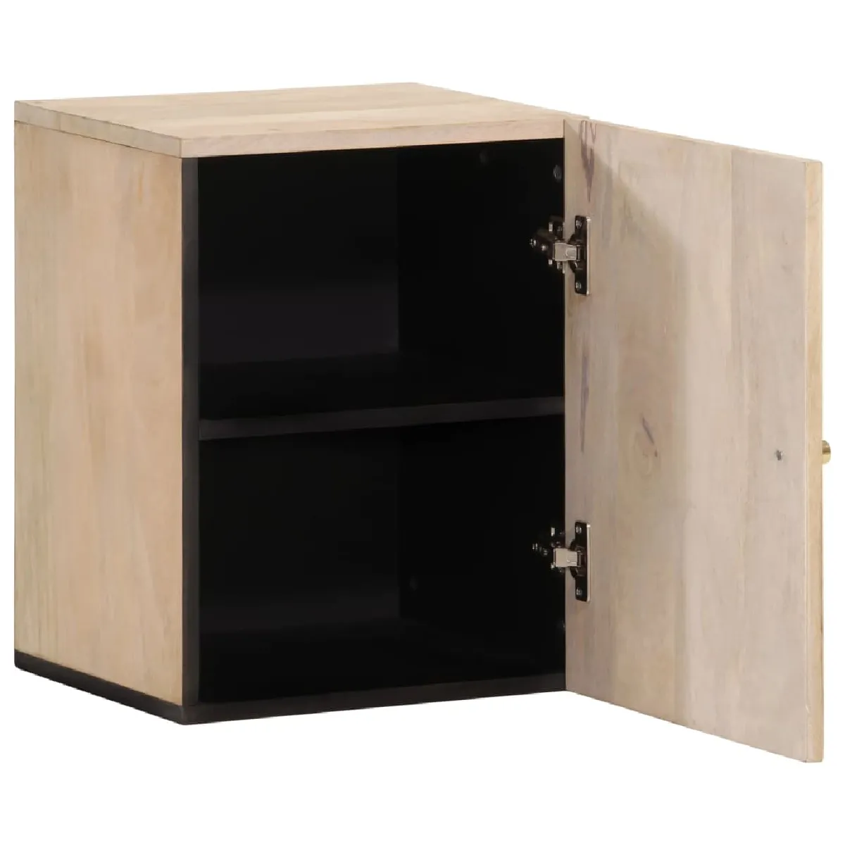 VIDAXL Armoire murale manguier 38x33x48 cm