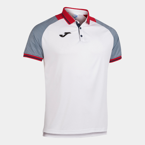 Polo Manga Corta Joma Essential Ii Blanco Marino