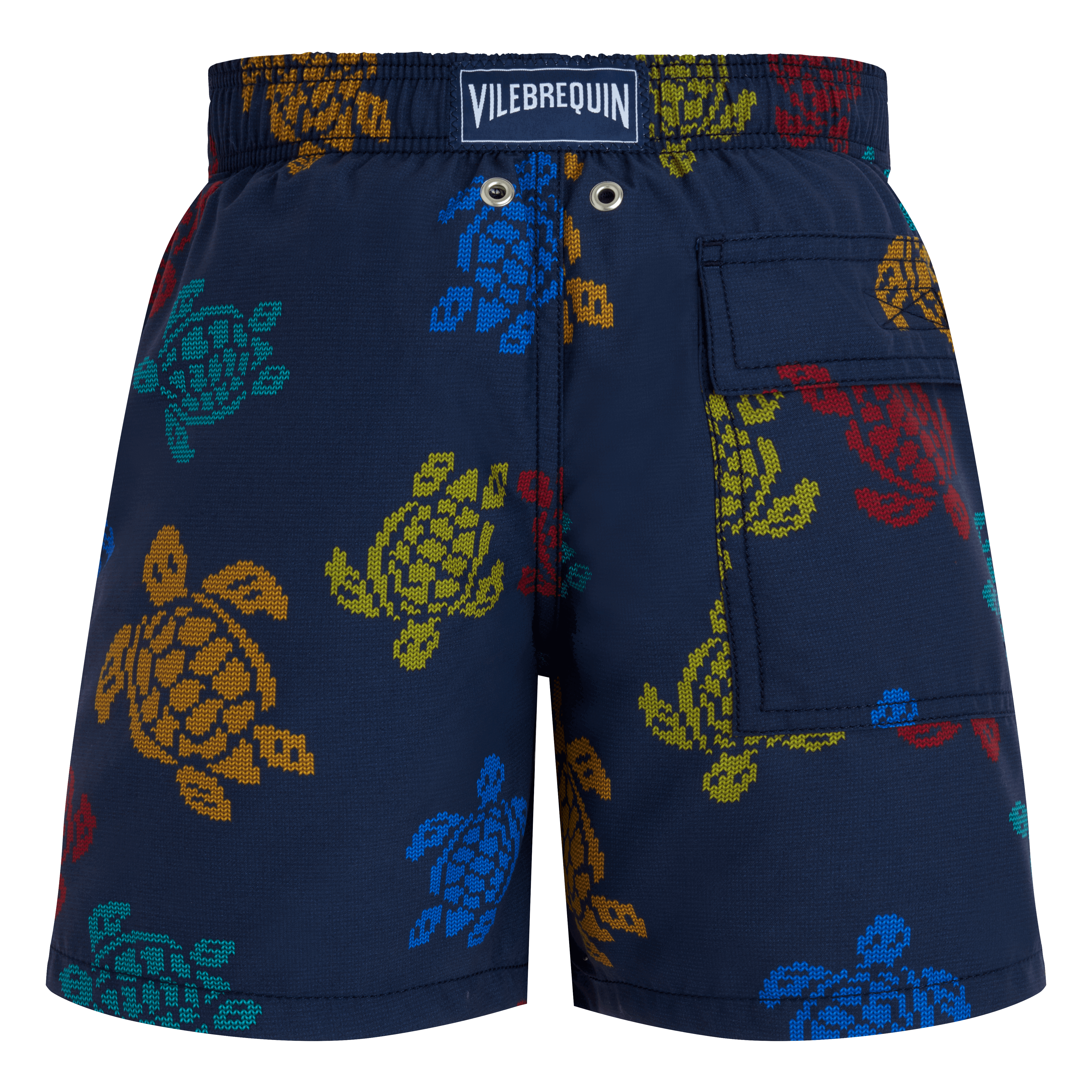 Maillot de bain garçon Ronde des Tortues Tricot | Vilebreauin