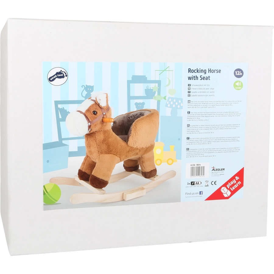 small foot® Schaukelpferd mit Sitz