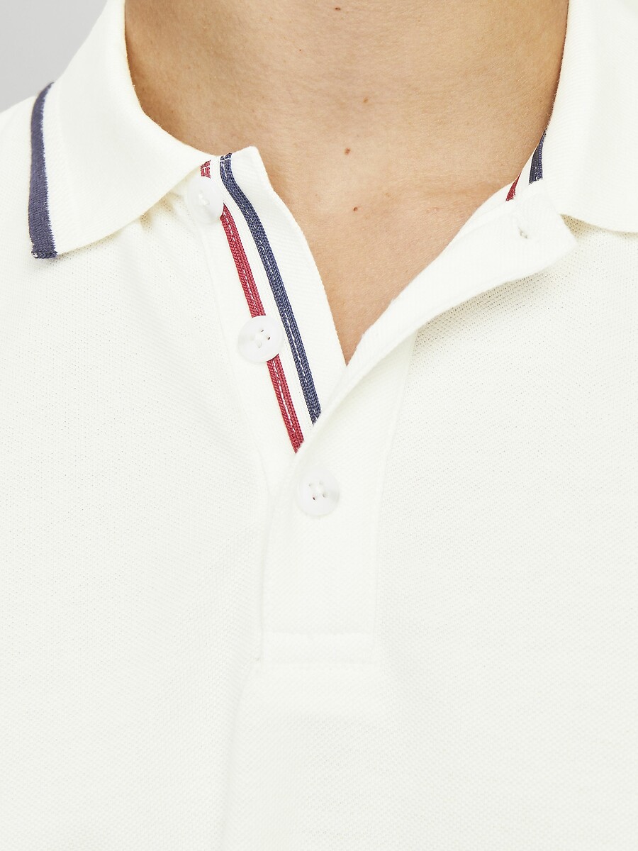 JACK & JONES<br>Polo, corte slim, manga curta