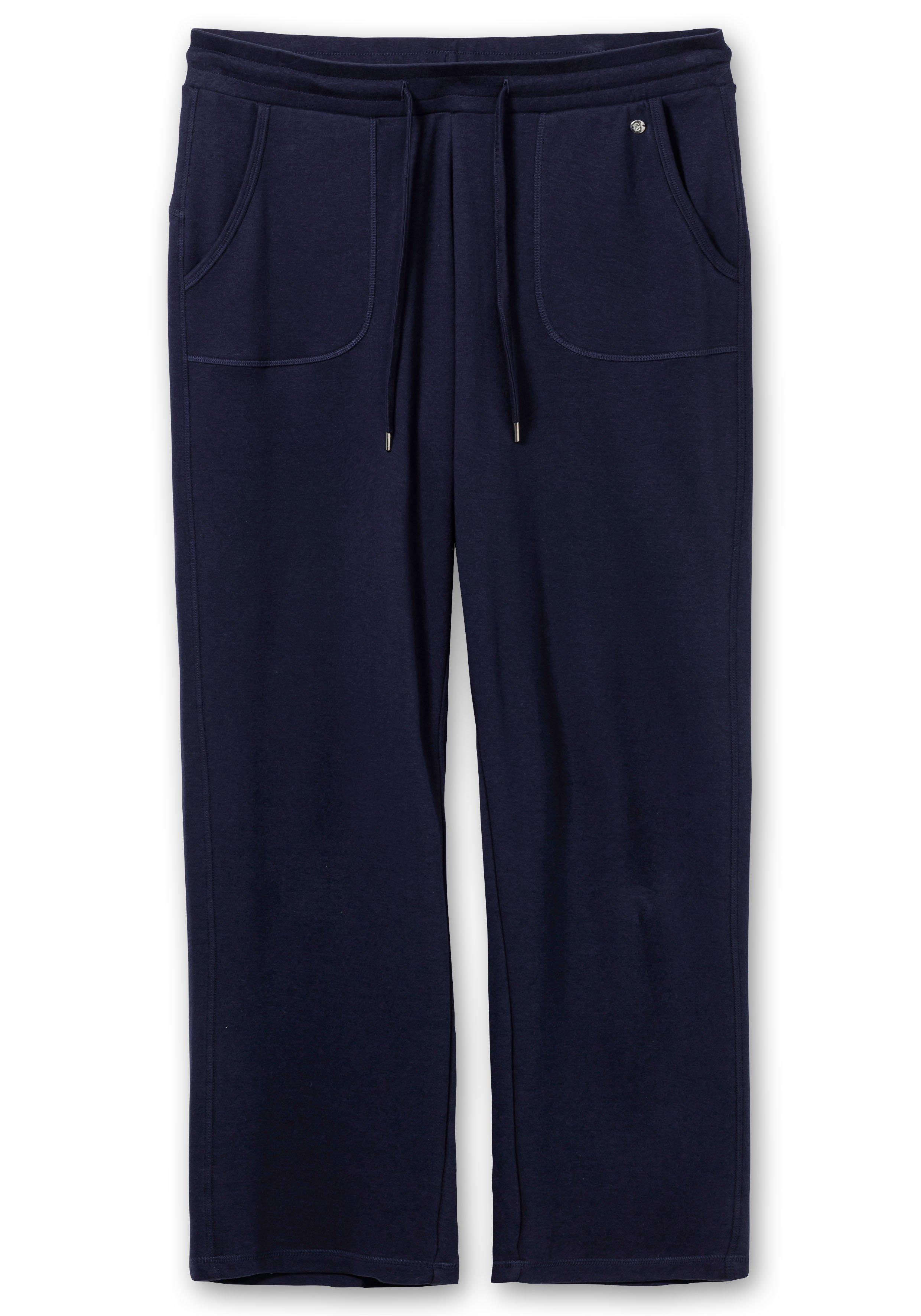 Relaxhose in gerader Form, aus Interlock