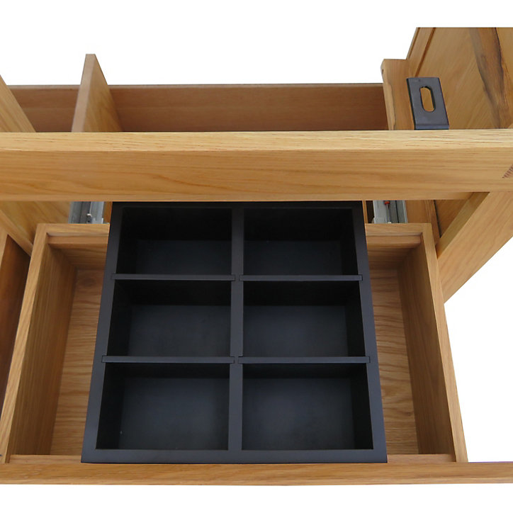 Meuble sous vasque à poser Harmon bois 120 cm