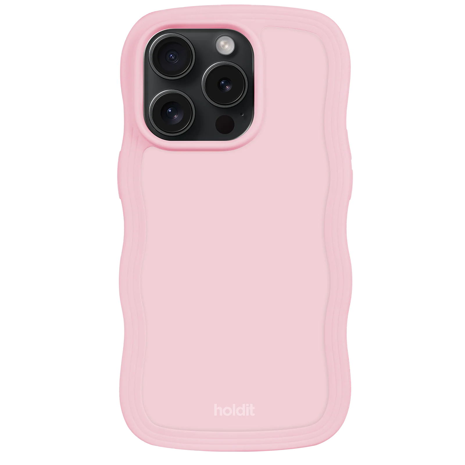 Holdit  iPhone 14 Pro Max Wavy cover - pink