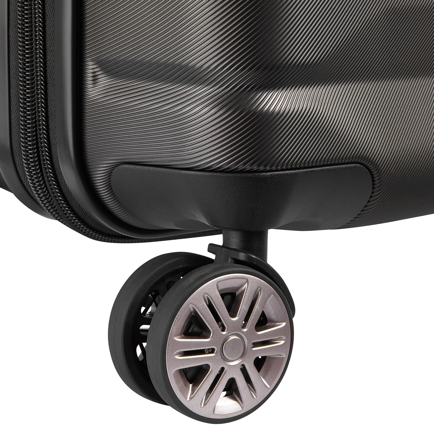 Delsey Air Armour 4 Wheel Slim Cabin Trolley 55/40 black