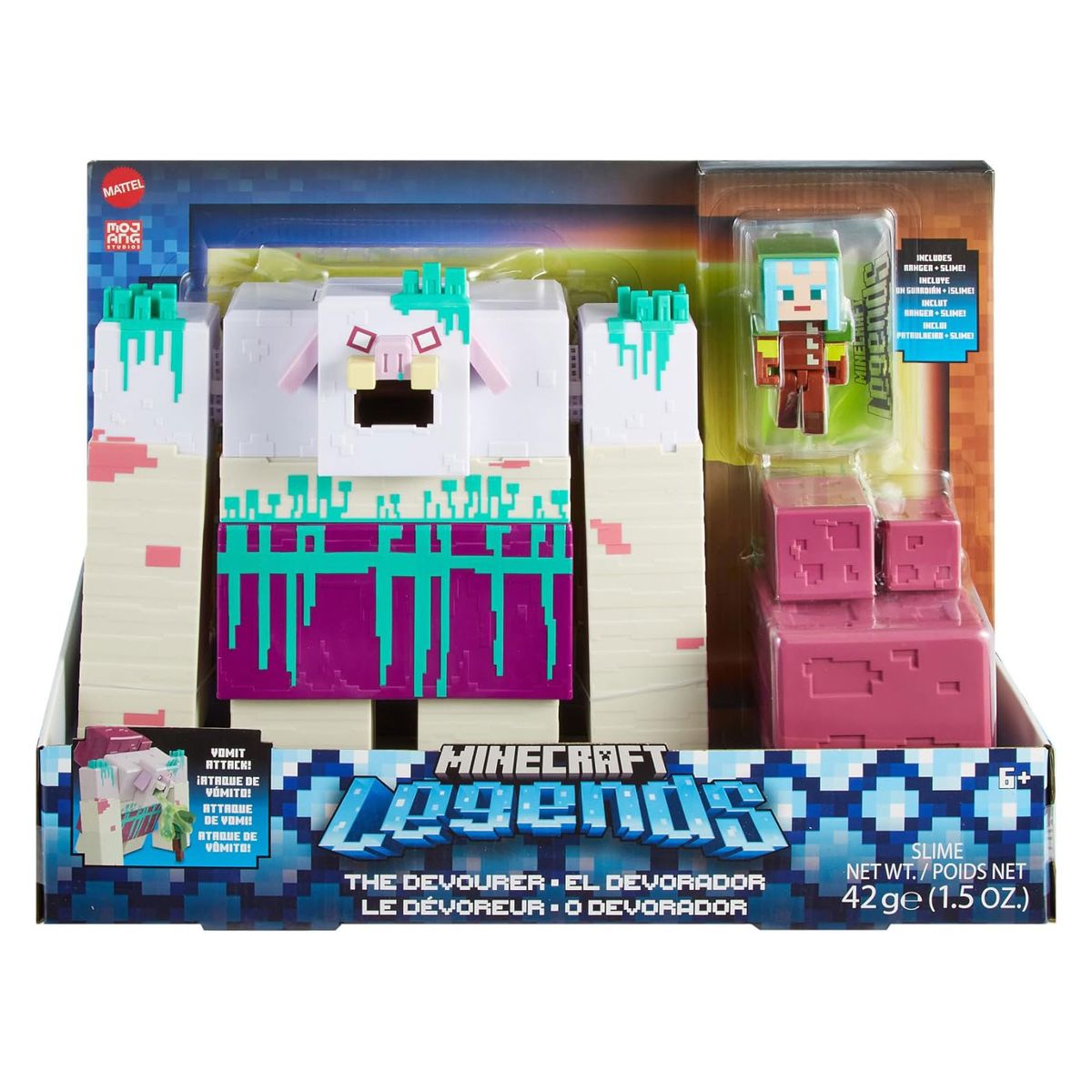 Mattel HNC08 - Minecraft - Legends - Spielfigur, Der Devourer