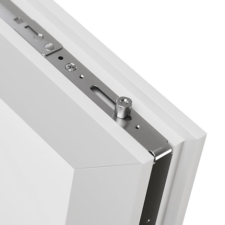 Fenêtre PVC 2 vantaux oscillo-battant + volet roulant électrique GoodHome blanc - l.60 x h.115 cm