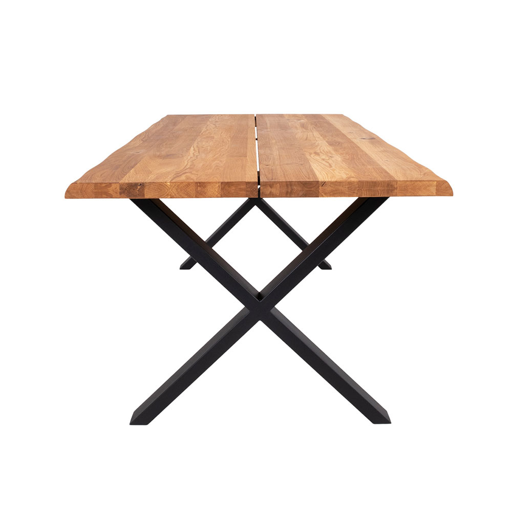 Eikenhouten eettafel Fendi Naturel