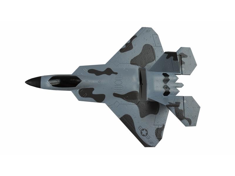 Amewi Jet F22 mit Gyro, Brushless RTF Kleiner F-22 Jet mit Brushlessmotor und Gyro