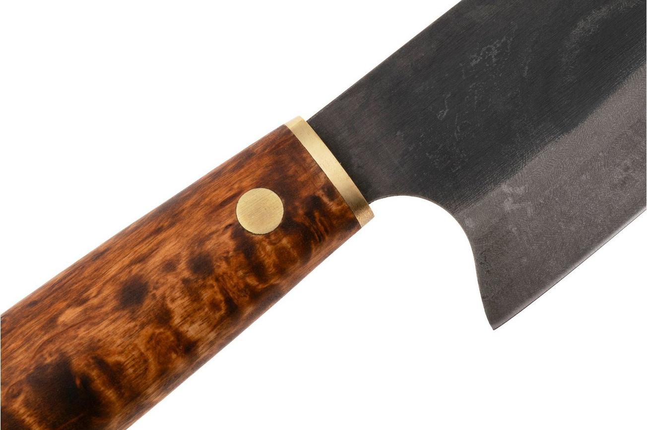 Roselli Santoku Knife RW760D UHC, Stained Curly Birch, santoku, 16 cm