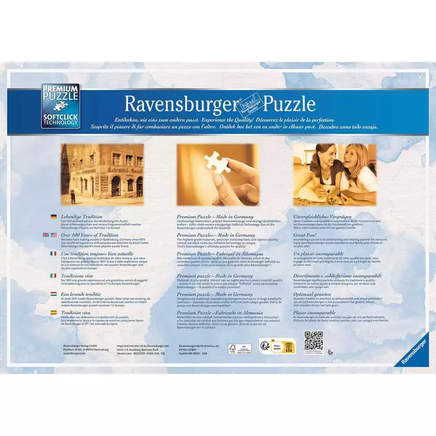 Ravensburger Märchenschloss in 4 Jahreszeiten bunt