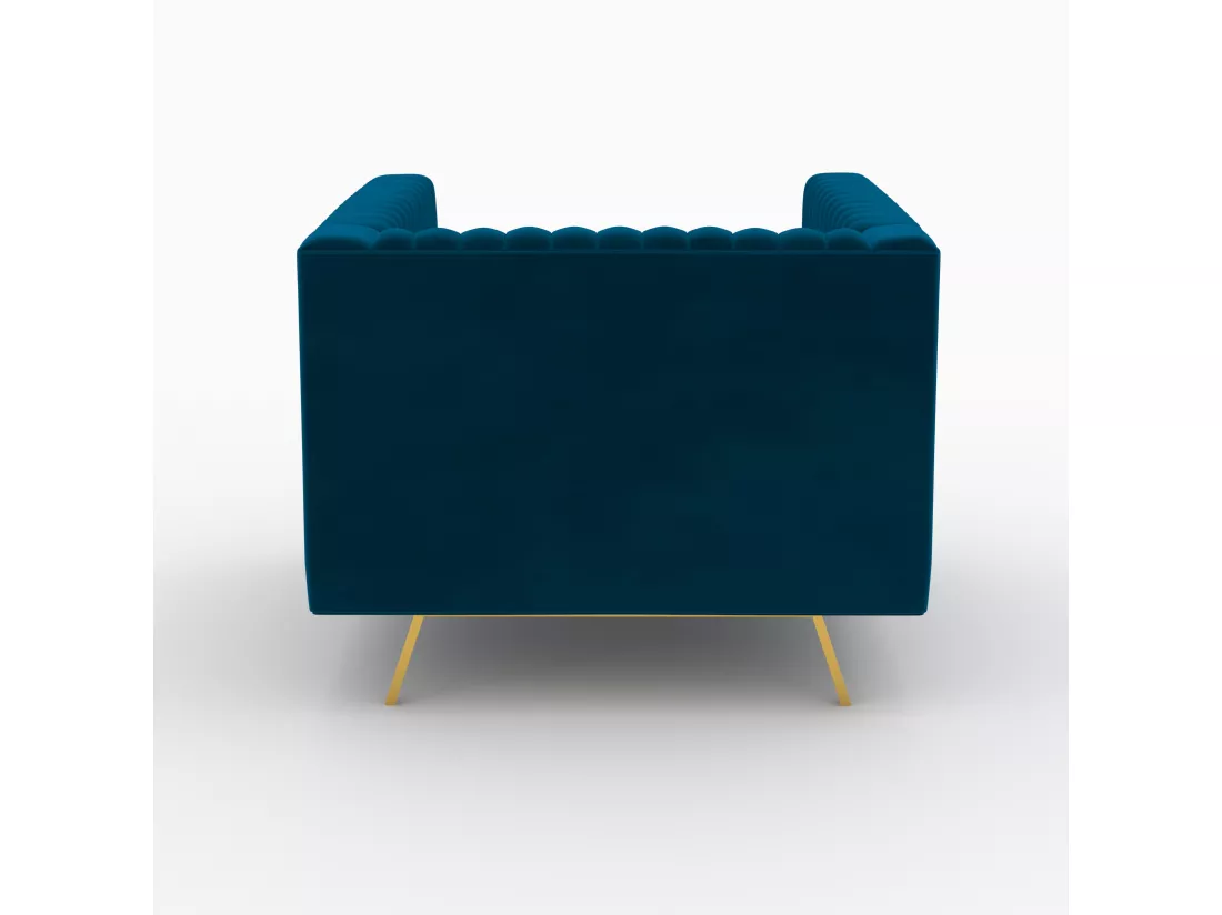 Ensemble canapé, fauteuil et table basse 4 places - Gatsby