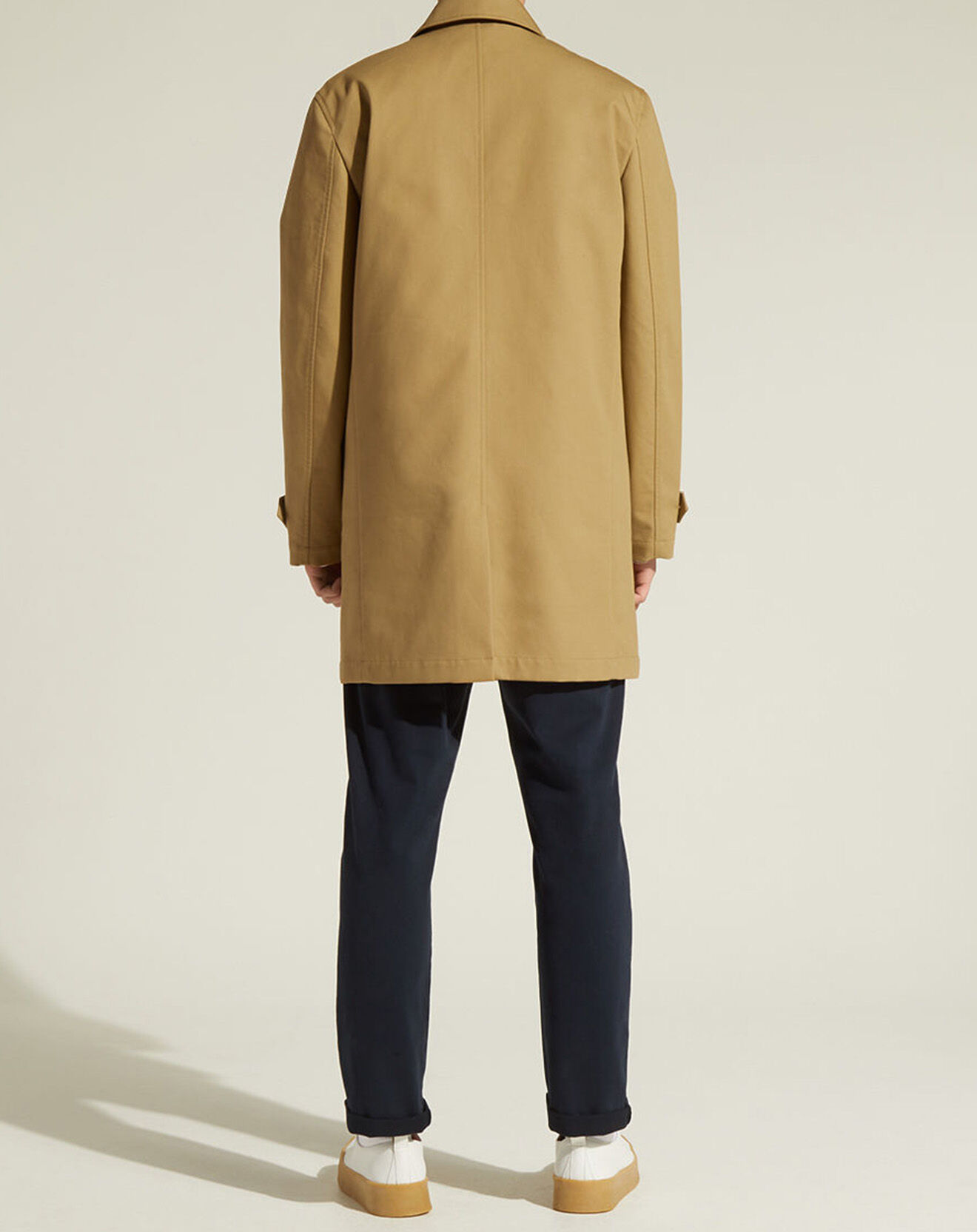 Galeries Lafayette Imperméable Tech Lanteau beige