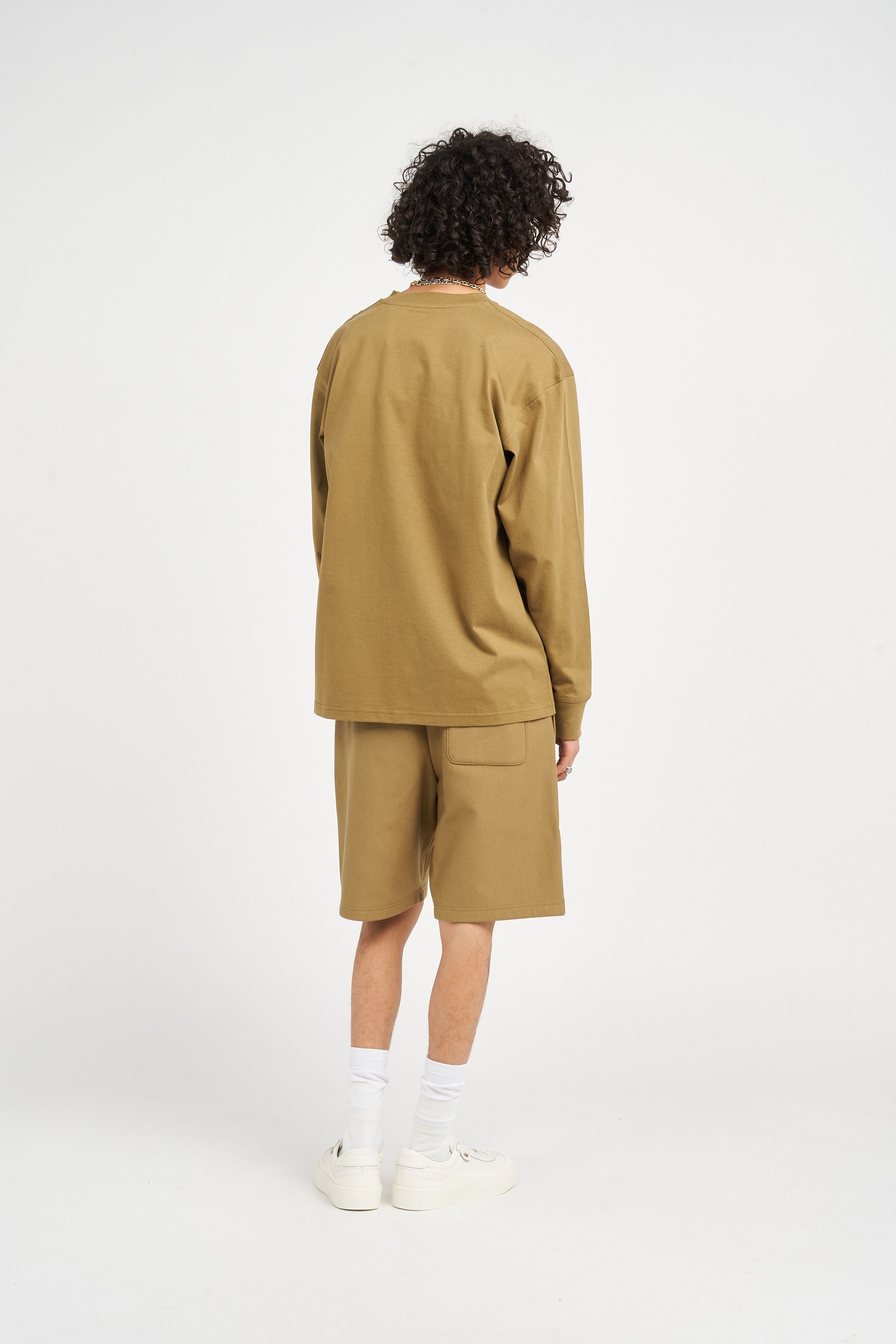 CARHARTT WIP short American Script Kaki
