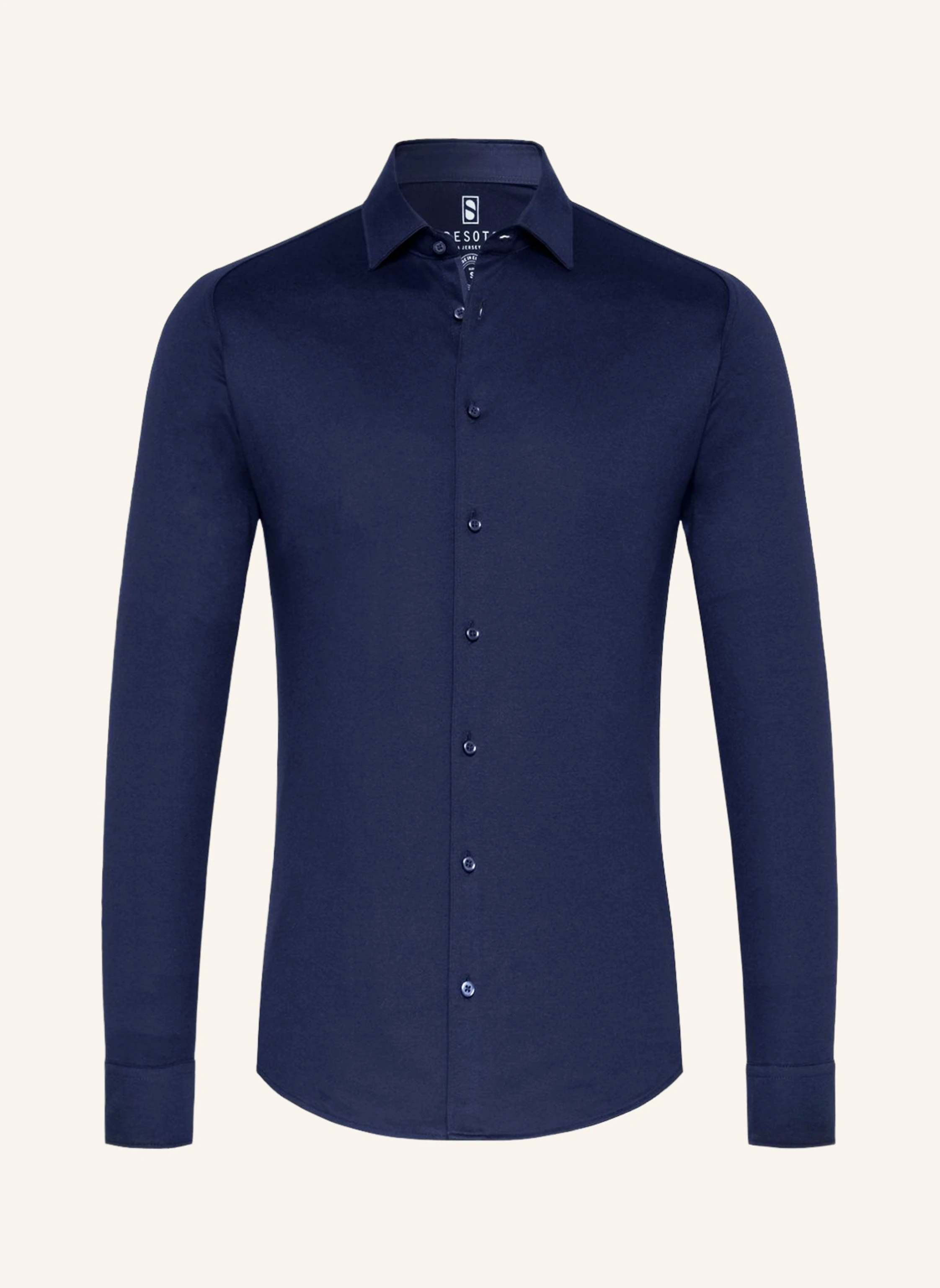 DESOTO Jerseyhemd Slim Fit