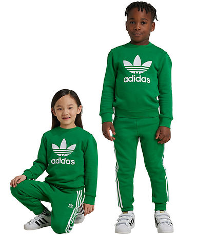 adidas Originals Sweats?t - Trefoil Crew SE -  Grøn