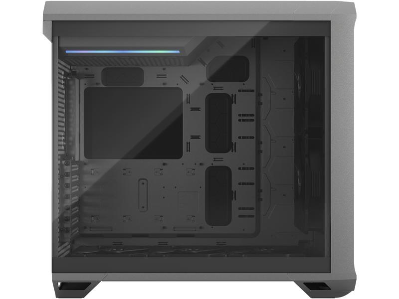 Fractal Design PC-Gehäuse Torrent TG Light Grau Elegantes, kompaktes Big-Tower mit Sichtfenster
