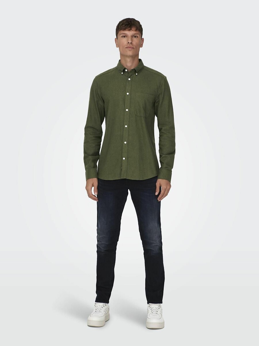 ONLY & FILHOS<br>Camisa Slim