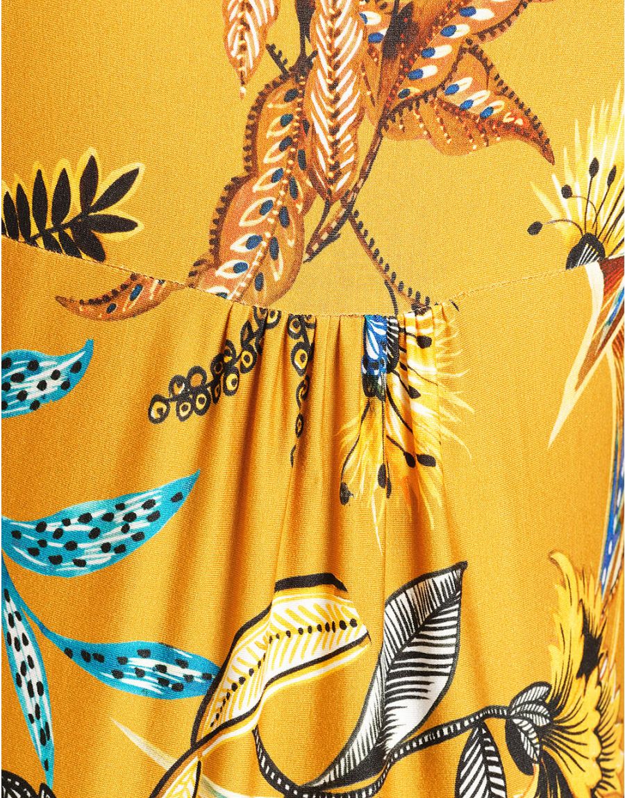 Robe bretelle imprimée