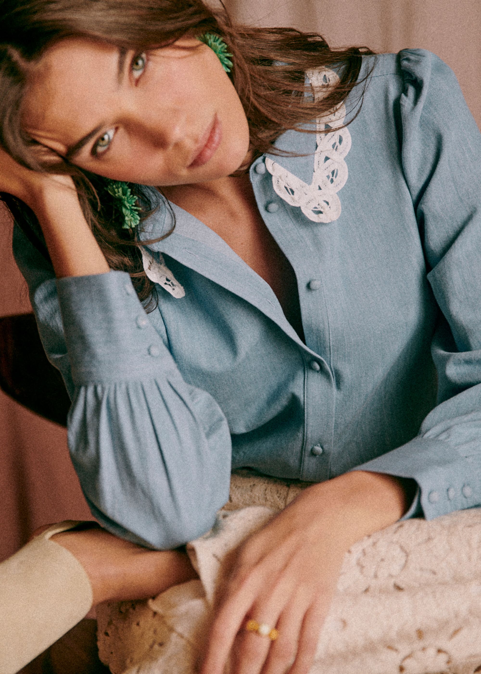 Chemise Hélio - Chambray - E-SHOP/CHEMISES & BLOUSES 5905277