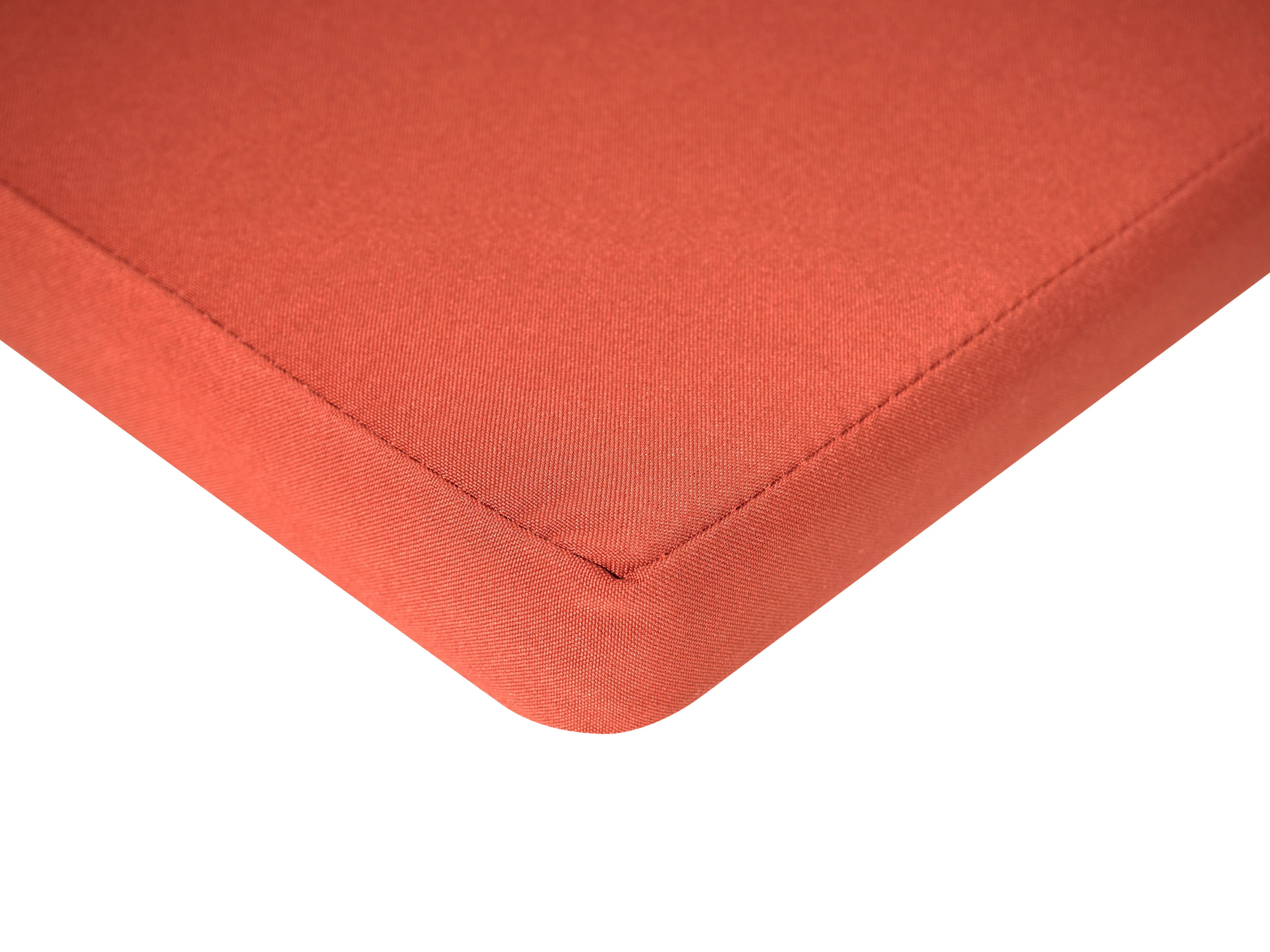 Ligstoel met kussen JAVA PREMIUM Acaciahout Rood