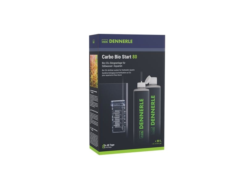 Dennerle Carbo Bio Start 80 Bio CO2 Düngeanlage für Süsswasser–Aquarien