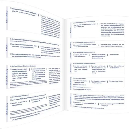 RNK Verlag Verlag Meine Patientenverfügung für 2 Personen