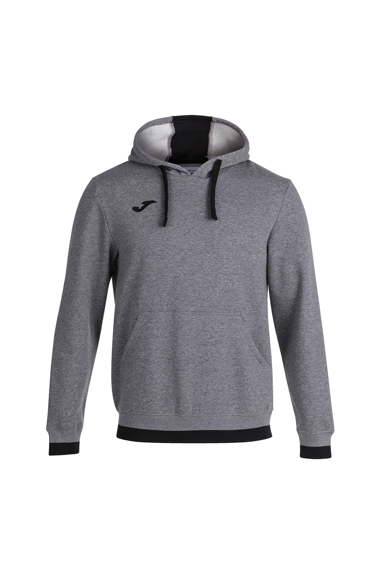 Moletom Comfort II Cinza Mesclado Preto