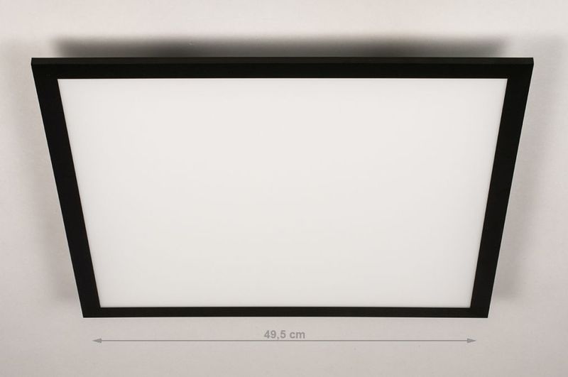 Plafondlamp - Modern - Wit - Staal