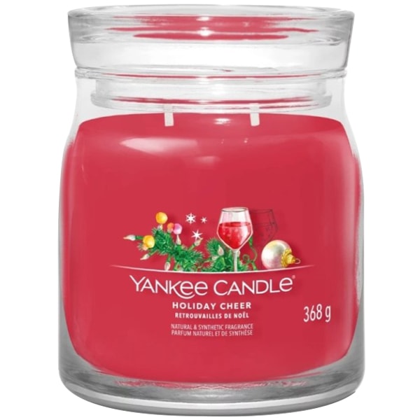 Bougie jarre - Retrouvailles de Noël - Modèle medium - 368 g
