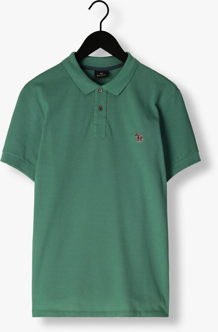 PS PAUL SMITH groene ps paul smith polo mens slim fit ss polo shirt zebra