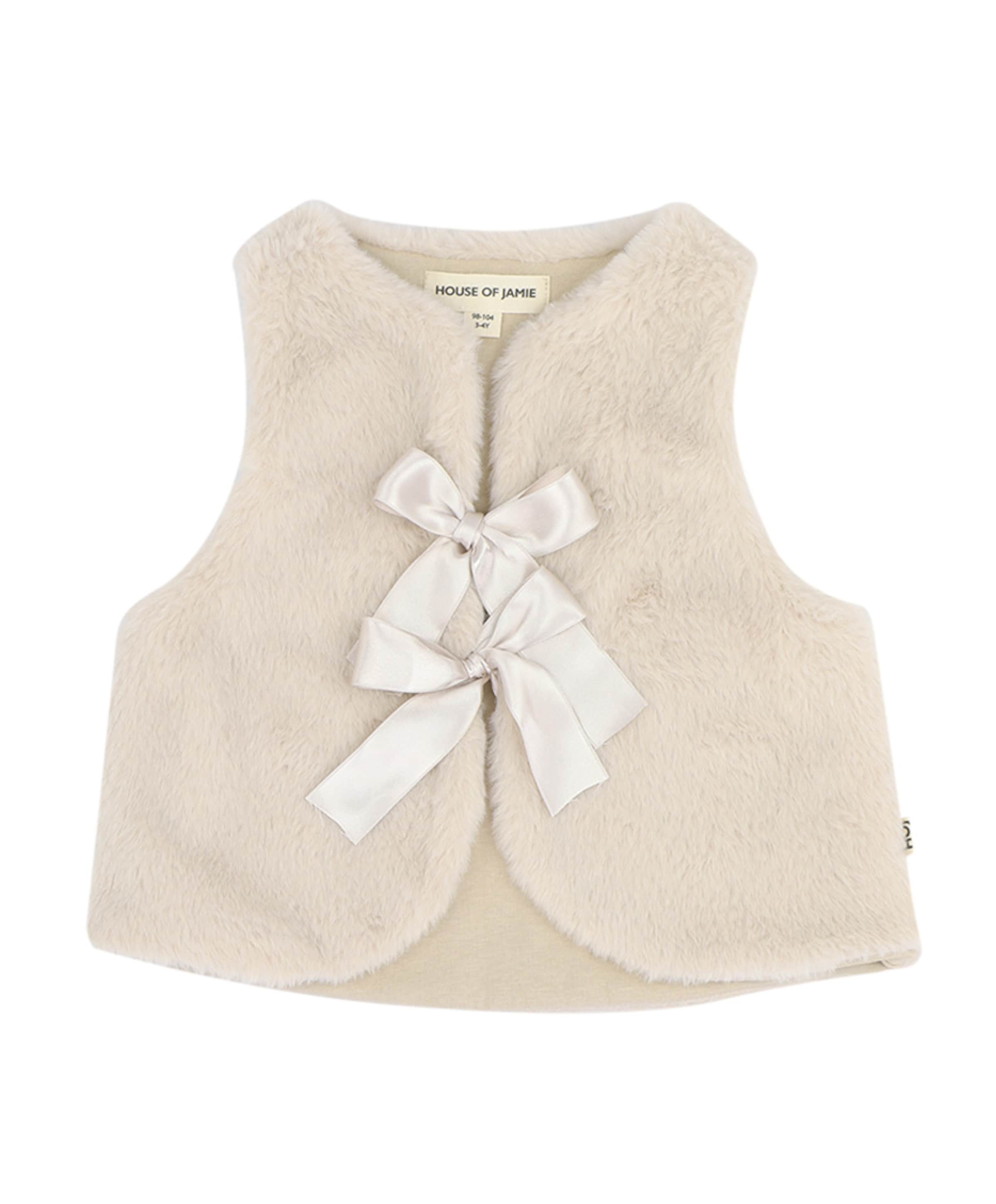 House of Jamie Meisjes gilet beige