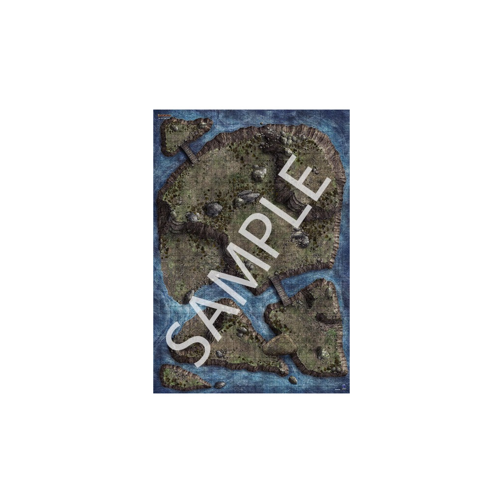 Pathfinder Flip-Mat: Bigger Island