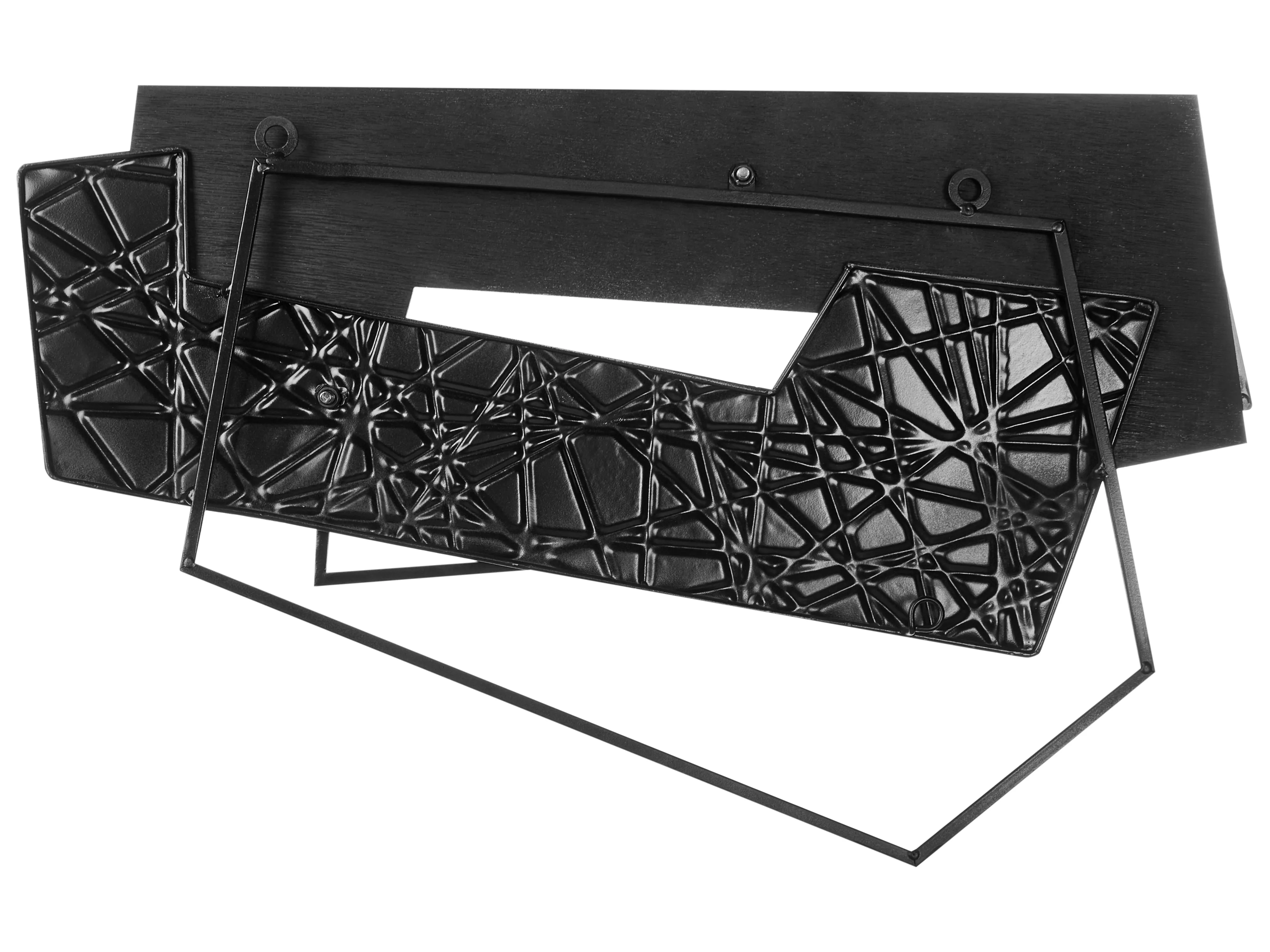 Wanddecoratie ENNIS Metaal 36 cm Bruin