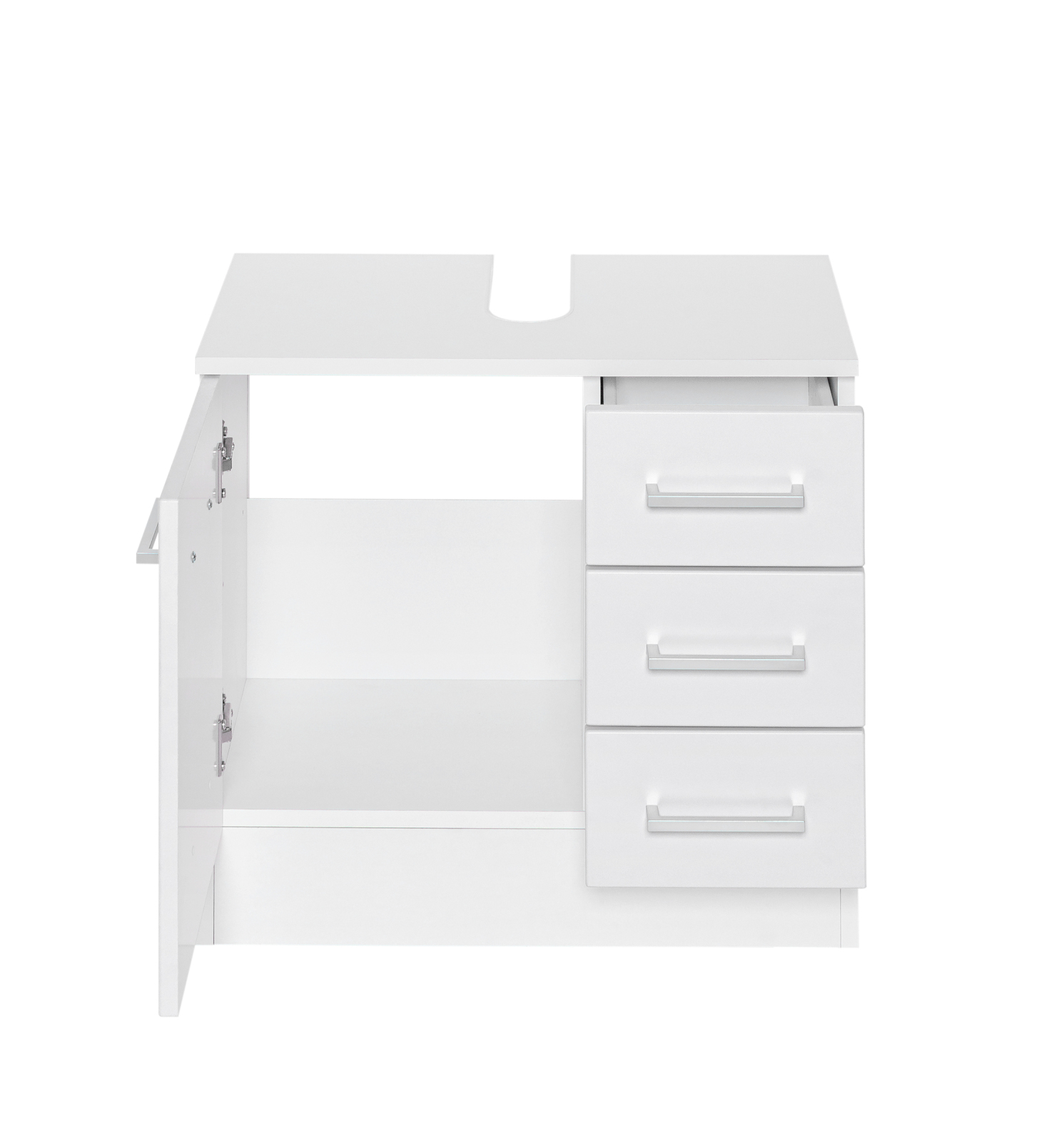 Waschbeckenunterschrank RIGA - weiß - 60 cm