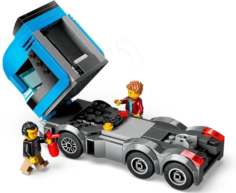 LEGO - City Transportvoertuig - Bouwpakket - Inclusief 4 Voertuigen en 4 Minifiguren